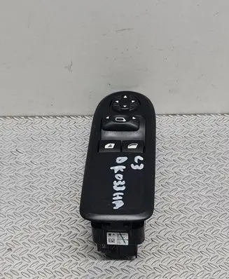 Citroen C3 Electric window control switch 98012283XT 529076433