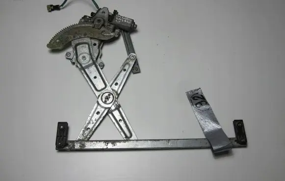 KIA Carens I Rear door window regulator with motor