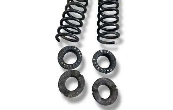 Rear coil spring