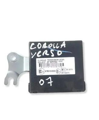 Toyota Corolla Verso AR10 Immobilizer control unit/module 897800F020 626492000 97RI012022