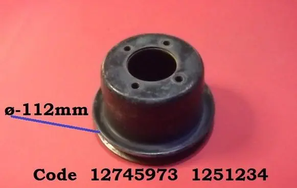 BMW 5 E28 Water pump pulley 12745973 1251234