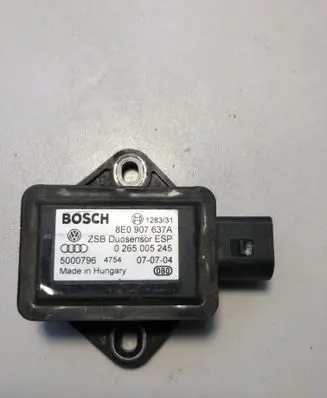 Audi A4 S4 B6 8E 8H ESP acceleration yaw rate sensor 8E0907637A