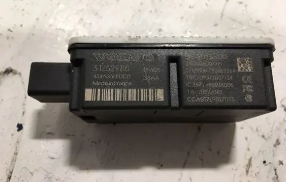 Volvo S80 Door central lock control unit/module 31252988