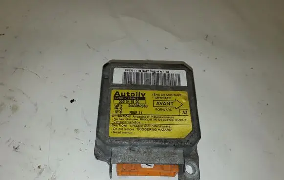 Peugeot 206 Airbag control unit/module 550541500 9643082380
