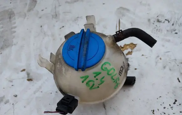 Volkswagen Golf VI Coolant expansion tank/reservoir 1K0121407A