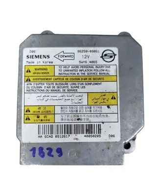 SsangYong Kyron Airbag control unit/module 8625009061