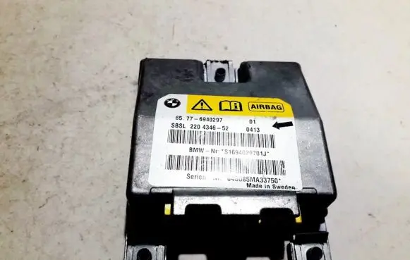 BMW 5 E60 E61 Airbag control unit/module 65776940297 2204346-52