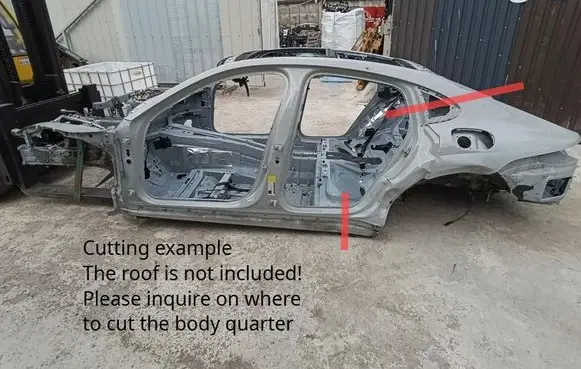 Porsche Panamera (971) Rear quarter panel 971804845
