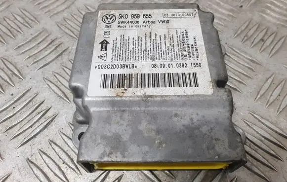Volkswagen Golf VI Airbag control unit/module 5K0959655 5WK44036