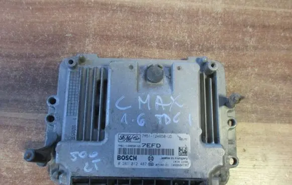 Ford Focus C-MAX Engine control unit/module 7M51-12A650-UD 7EFD