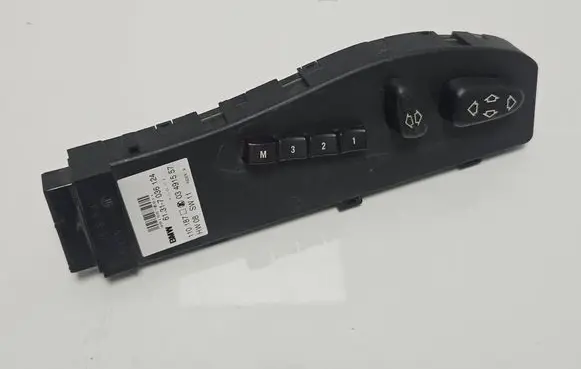 BMW X5 E53 Seat control switch 61317036124 110187 03491557