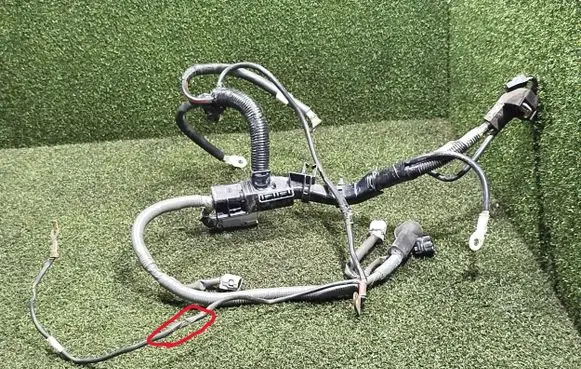 Negative earth cable (battery)