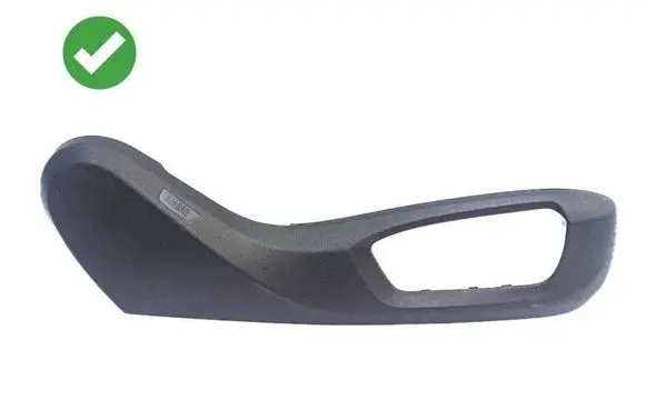 BMW 5 F10 F11 Front door seat control surround trim 7317440 52107317440 60829010