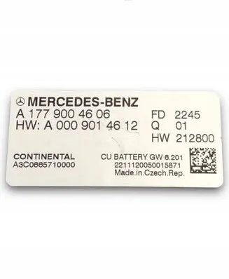 Mercedes-Benz A W177 Gearbox control unit/module A1779004606