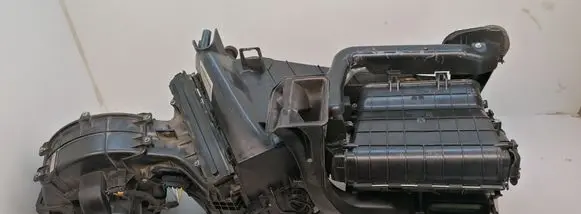Interior heater climate box assembly
