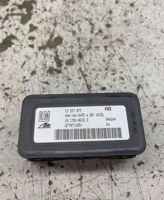 Opel Zafira B ESP acceleration yaw rate sensor 13257073 10170106323