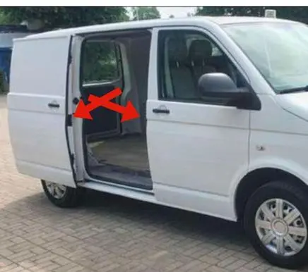 Volkswagen Transporter - Caravelle T5 Sliding door contact joint 7H0907438 7H0907496A