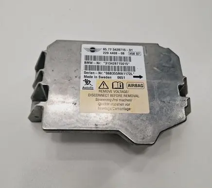 Mini One - Cooper Coupe R56 Airbag control unit/module 3428715