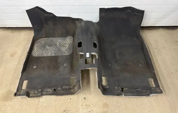 Opel Vectra C Front floor carpet liner 85EKLR 098363 9526