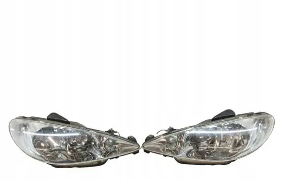 Peugeot 206 Headlights/headlamps set 89002771