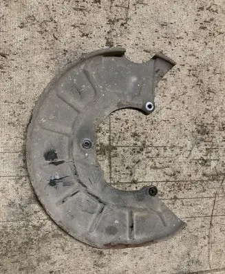 Volkswagen Golf Plus Front brake disc dust cover plate 1K0615312F