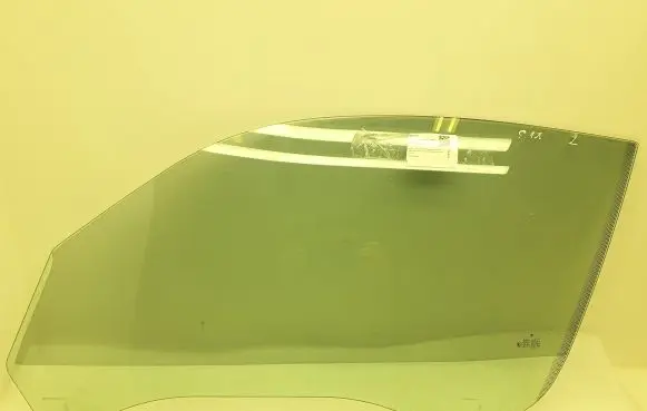 Volkswagen Sharan Front door window/glass (coupe) 43R001025 DOT27M24100