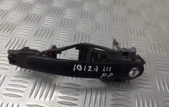 Seat Ibiza III (6L) Front door exterior handle 6Q0837885A