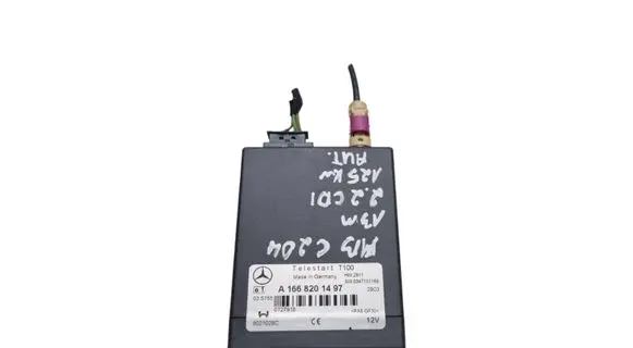 Mercedes-Benz C W204 Auxiliary heating control unit/module A1668201497