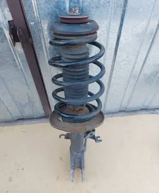 Citroen DS5 Front shock absorber with coil spring