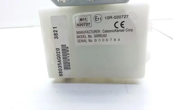 Subaru Legacy Door central lock control unit/module GSREU52 E11020727 E1110R020727