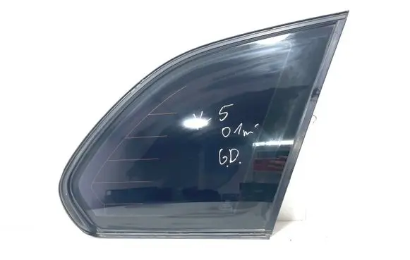 BMW X5 E53 Rear side window DOT27M24100AS2 43R001025