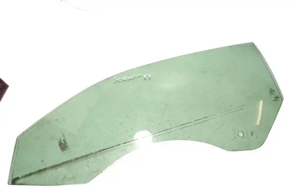 Volkswagen Scirocco Front door window/glass (coupe) 1K8845201A 43R000017