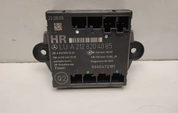Mercedes-Benz C W204 Door control unit/module A2128204085