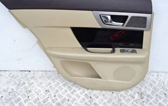 Jaguar XF X250 Rear door card panel trim 8X23F274A31A M637C