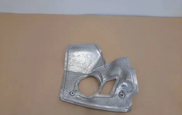Heat shield in engine bay