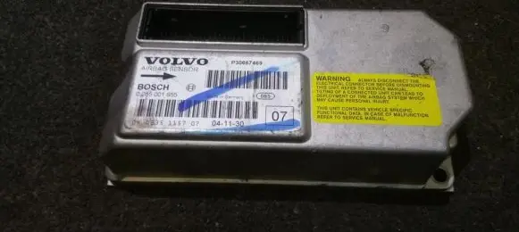 Volvo S80 Airbag control unit/module 0285001655 P30667469