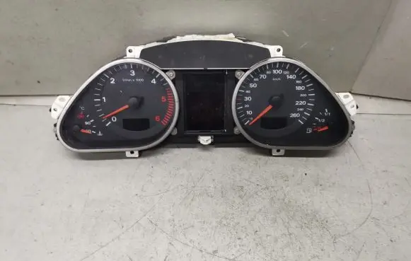 Audi A6 S6 C6 4F Speedometer (instrument cluster) 5540007312 5550007301