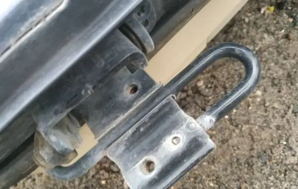 Rear door lower hinge