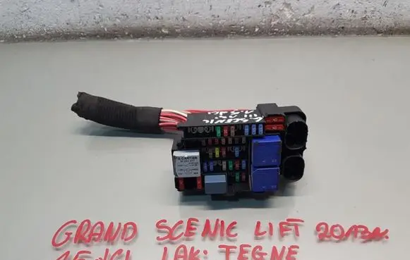 Renault Scenic III - Grand scenic III Fuse box set