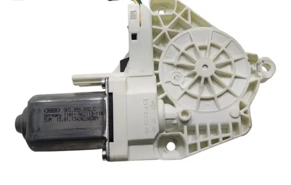 Front door window regulator motor