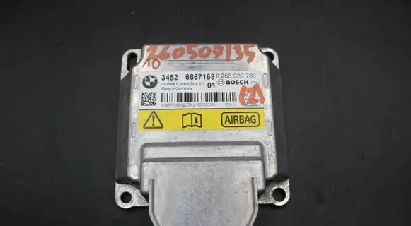 BMW 1 F20 F21 Airbag control unit/module 6867168 0265020786