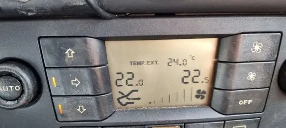 Fiat Stilo Climate control unit 555600001704