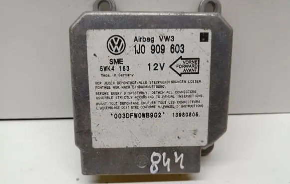 Seat Ibiza II (6k) Airbag control unit/module 1J0909603 13980805 5WK4163