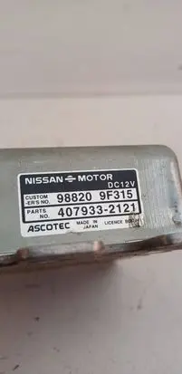 Nissan Almera Airbag control unit/module 988209F315 4079332121