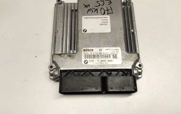 BMW 7 E65 E66 Engine control unit/module 0281013500 170026150 7803369