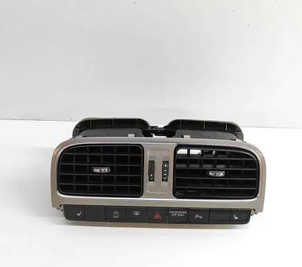 Dashboard air vent grill cover trim