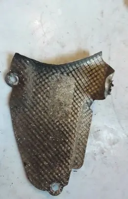 Audi A6 S6 C7 4G Heat shield in engine bay 4GO399299B