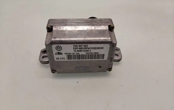 Porsche Cayenne (9PA) ESP acceleration yaw rate sensor 7H0907652