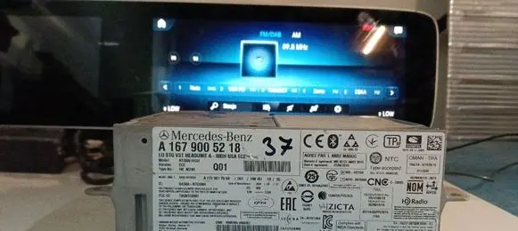 Mercedes-Benz GLE W167 Radio/CD/DVD/GPS head unit A1679005218