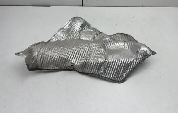 Heat shield in engine bay